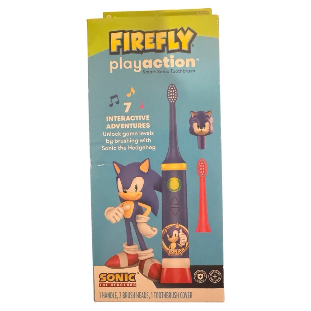 Sonic the Hedgehog Kids Electric Toothbrush - Blue